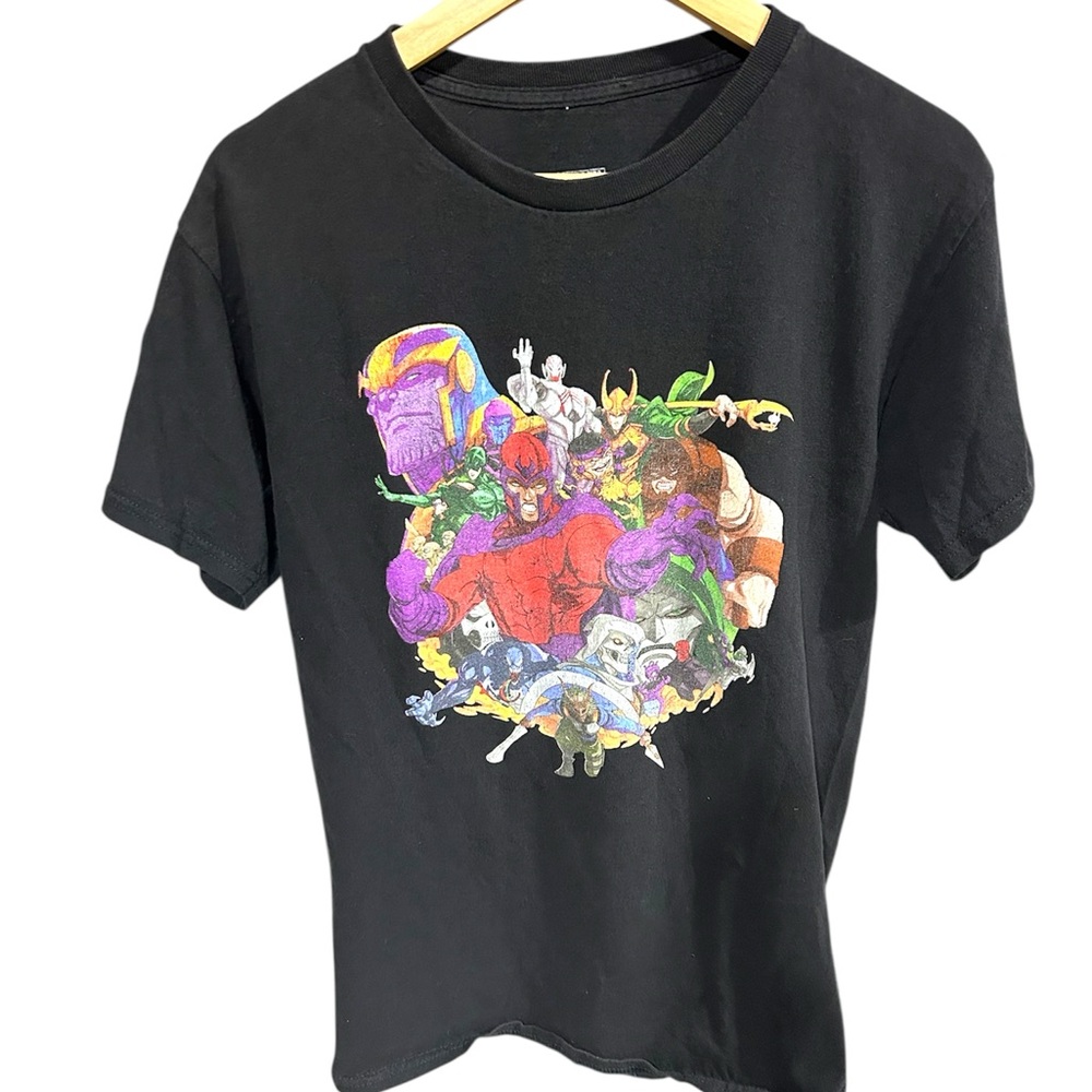 Vintage Marvel Black Graphic T-Shirt
